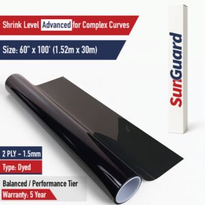 SunGuard™ Performance 2 Ply Dyed Window Tint Film Roll