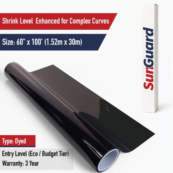 SunGuard™ ECO Dyed Window Tint Film Roll